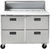 Thumbnail image #5 for Centerline by Traulsen 48-Inch Mega Top Drawer Prep Table Refrigerator with 4 Drawers