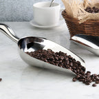 Thumbnail image #2 for New Star Foodservice Inc. 1028539 24 oz Stainless Steel Round-Bottom Utility Scoop Case of 36