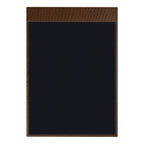 Thumbnail image #1 for Risch Chesterfield MMB-CH 11X17 Hardback Faux-Leather Magnetic Menu Board, Ostrich Texture, 11 x 17, Horizontal Hinged Case of 25