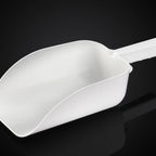 Thumbnail image #1 for New Star Foodservice Inc. 34486 64 oz Plastic White Flat-Bottom Ice Scoop Case of 36