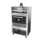 Thumbnail image #1 for Josper Charcoal Ovens (Middleby) HJA-PLUS-M120-T Charcoal Broiler Oven, 41-3/8"W x 29"D, Insulated, Hydraulic Door