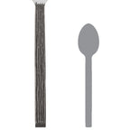 Thumbnail image #1 for Steelite International Varick, Briar 5727SX003 8-Inch 18/0 Stainless Steel Oval-Bowl Soup/Dessert Spoon Pack of 1 Dozen