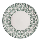 Thumbnail image #1 for Cardinal Santa Anita, Valentina FP767 Forest Green Stoneware Coupe Plate, 11-Inch Round 1 Dozen