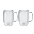 Thumbnail image #1 for Zwilling J.A. Henckels Sorrento Plus 1019461 15 oz Double-Wall Borosilicate Glass Latte Mug Case of 2
