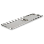 Thumbnail image #1 for Concasse MCT242400 Steam Pan Cover, 2/4 Size, Solid Stainless Steel, With Handle Case of 12