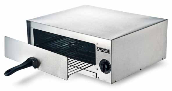 Product image #5 for Admiral Craft Countertop Electric Single Deck Pizza Oven, 12-Inch Capacity