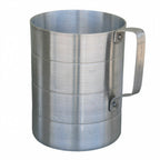 Thumbnail image #1 for Libertyware MEA04D 4-Quart Aluminum Dry Measuring Cup with Graduation Markings Case of 24