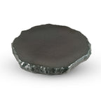 Thumbnail image #1 for Korin Inc PLL-285 12" Ceramic Free-Form Plate, Slate Black Abstract
