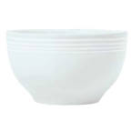Thumbnail image #1 for Reserve by Libbey - Repetition 911196018 Porcelain Bouillon Cup, 9 oz, Round, Embossed with Polished Foot