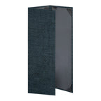 Thumbnail image #1 for Risch Rattan RATTAN-3V 4.25X14 Hardback Basket-Woven Triple-Fold Menu Cover, 4-1/4" x 14" Case of 25