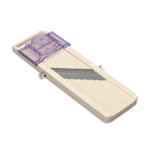 Thumbnail image #1 for Matfer Bourgeat Benriner 186700MC Mandoline Slicer, 12-1/2"L x 3-1/2"W, 3 Stainless Steel Blades, Safety Pusher