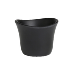 Thumbnail image #1 for Steelite International Delfin, Marisol Black 7000DD018 3 oz Black Melamine Sauce Dish Case of 2 Dozen