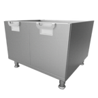 Thumbnail image #1 for Hestan HCD30 Enclosed Cabinet Base, 30"W x 36"D x 22"H, Two Hinged Doors, Stainless Steel Front, Sides & Bottom