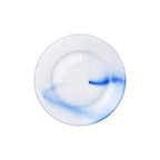 Thumbnail image #1 for Libbey Watercolor Blue W842 Glass Salad Plate, Watercolor Blue, 7-1/2" Round