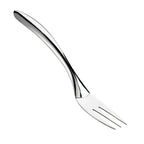 Thumbnail image #1 for Browne USA Foodservice Eclipse 573182 10" 18/8 Stainless Steel Carving Fork with Curved Hollow Handle
