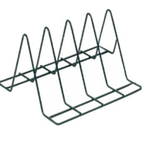 Thumbnail image #1 for 1880 Hospitality Focus Foodservice FFTM184GN Wire Tray Storage Module, 4-Tray Capacity, Green Epoxy, 15-1/2 x 16-1/2 x 8 in Case of 4