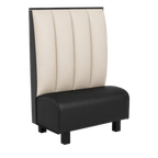 Thumbnail image #1 for ATSMFG ATS AT&S-ASD-K48-6CH GR5/COM Single Upholstered Booth, 30"W x 48"H, 6-Channel Back, Removable Sinuous Spring Seat