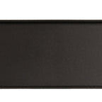 Thumbnail image #1 for Cal-Mil Hudson 22025-613-13 Rectangular Low-Rim Melamine Plate, Black, 13" x 6" x 1" Case of 6