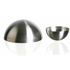 Thumbnail image #1 for Matfer Bourgeat 340402 Hemisphere Baking Mold, 2-3/4 oz., 2-3/4" Diameter x 1-3/8"H, 18/10 Stainless Steel