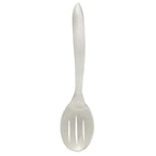 Thumbnail image #1 for Browne USA Foodservice Eclipse 573281 Slotted Serving Spoon, 10", 18/8 Stainless Steel, Satin Finish