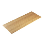 Thumbnail image #1 for Cal-Mil Bamboo 1435-1232-60 Rectangular Display Shelf with Notched Ends, 32"W x 12"D x 1/2"H Case of 3