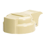 Thumbnail image #1 for TableCraft Products Option 3248BET Plastic Condiment Dispenser Top, Beige, Dishwasher Safe Case of 500