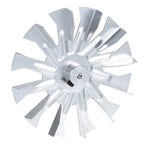 Thumbnail image #1 for AllPoints Foodservice Parts & Supplies 262152 Fan Blade, 12-Blade, 4-Inch Diameter, Aluminum