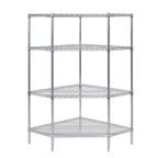 Thumbnail image #2 for Tarrison Products Ltd. TS-S51836Z 5-Sided Wire Shelf, 36"W x 18"D, 1,000 lb Capacity, Clear Epoxy Finish