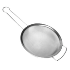 Thumbnail image #1 for Thunder Group SLSTN008 8-inch Fine Single-Mesh Stainless Steel Strainer with Support Handle Case of 72
