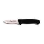 Thumbnail image #1 for Alegacy Foodservice Products PCB12625 3-Inch Clip Point Paring Knife, Molybdenum Stainless Steel Blade, ABS Handle Case of 6