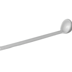 Thumbnail image #1 for G.E.T. Bugambilia SD001WW Ladle, 1-1/4 oz Capacity, 11"L, Cast Aluminum with Resin Coating, White