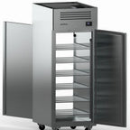 Thumbnail image #1 for Infrico USA IRR-AGB901PDC Pass-Thru Reach-In Refrigerator, Single-Section, Solid Door, 27.7 cu. ft., Stainless Steel, Top-Mounted