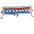 Thumbnail image #1 for AllPoints Foodservice Parts & Supplies 1711272 Digital Kitchen Timer, Blue, Stainless Steel, 120V AC
