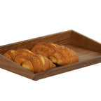 Thumbnail image #2 for Cal-Mil 23442-1220-78 Angled Tray Box, Walnut, 12"W x 20"D x 3"H