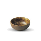 Thumbnail image #1 for Korin Inc Eki SDS-108 Brown Round China Sauce Dish, 2-4/5 oz., 2-3/4" Dia. x 1-1/4"H