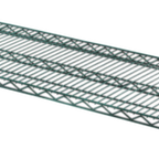 Thumbnail image #1 for ATSMFG MET MET-GS1460 ATS MFG Green Epoxy-Coated Wire Shelf, 14" x 60", 600 lb Capacity Case of 2