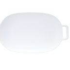Thumbnail image #1 for Cal-Mil Sedona 22161-15 23" Oblong Melamine Serving Platter with Handles, White