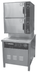 Thumbnail image #5 for Groen HyPlus 2-Compartment 6-Pan Direct Steam Pressureless Steamer with 24-Inch Cabinet Base