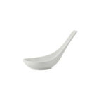 Thumbnail image #1 for Tuxton China Accessories GZP-706 Oval Tasting Spoon, 2.5"W x 4.25"D x 2.875"H, 0.625 oz capacity, vitrified china, chip resistant Case of 2 Dozen