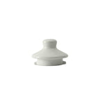 Thumbnail image #1 for Tuxton China DuraTux®© BWT-18AL Ceramic White Tea Pot Lid for BWT-18A 1 Dozen