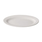 Thumbnail image #1 for CAC China Great Wall GW-13 Porcelain Oval Platter, 11-1/2-Inch, Rolled Edge, Bone White 1 Dozen