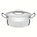 Thumbnail image #1 for Tramontina USA, Inc. 80113-004 5 Qt Covered Stainless Steel Dutch Oven with Tri-Ply Base Case of 4