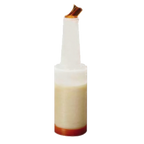 Thumbnail image #1 for TableCraft Products PourMaster 1032J 1 qt White Polyethylene Drink Dispenser, Without Lid Case of 12