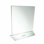 Thumbnail image #1 for Thunder Group PLMH004 Clear Acrylic Table Card Holder, 8-1/2" x 11", Flat Base Case of 24