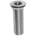 Thumbnail image #1 for AllPoints Foodservice Parts & Supplies 561212 Heavy Cast Brass Drain Assembly, 1" NPS, 2" Flange, 3-1/4"L
