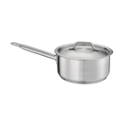 Thumbnail image #1 for Stanton Trading SSTPN3.5 3-1/2 qt. Induction-Ready Sauté Pan with 3-Ply Stainless Steel/Aluminum Bottom and Handled Cover Case of 8