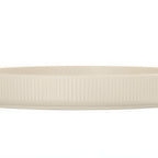 Thumbnail image #1 for Cal-Mil Arista 26107-10-103 10-Inch Round Melamine Plate with Raised Rim, Matte Ivory Case of 6