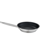 Thumbnail image #1 for Stanton Trading SSFP9NS Non-Stick Fry Pan, 9-1/2-Inch, Induction Ready, 3-Ply Stainless Steel with Aluminum Core Case of 8