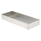 Thumbnail image #1 for Omcan 43131 Display Pan, 6″ x 24″ x 2″H, 18GA 304 stainless steel, for deli & bakery merchandising