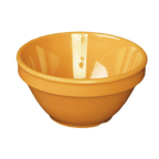 Thumbnail image #1 for Thunder Group CR313YW 8 oz Yellow Melamine Bouillon Cup, 4-1/4" Diameter Case of 8 Dozen